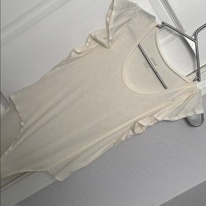 White/cream one-piece!